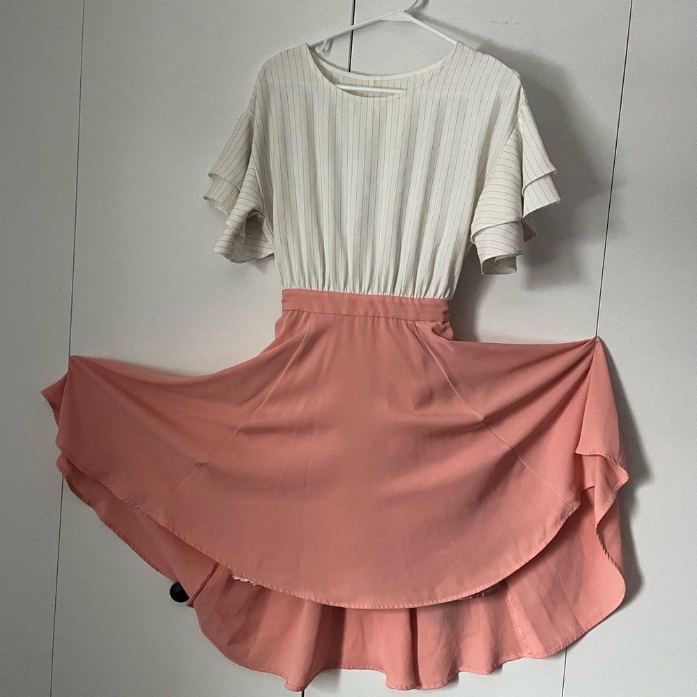 Flutter Sleeve Midi Summer Dress